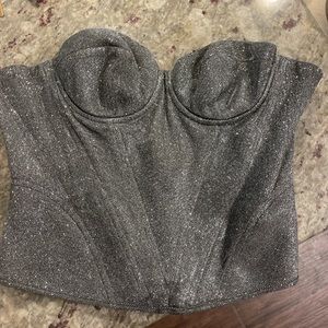 House of cb corset top! size medium never worn